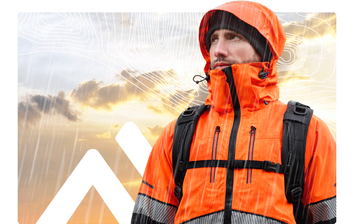 LIGERA Y TRANSPIRABLE, ROPA IMPERMEABLE. LIGERA Y TRANSPIRABLE, ROPA IMPERMEABLE.