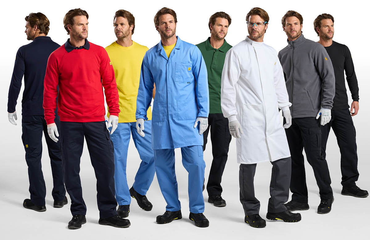 Animación de una modelo luciendo diferentes estilos y combinaciones de colores de ropa ESD. Animación de una modelo luciendo diferentes estilos y combinaciones de colores de ropa ESD.